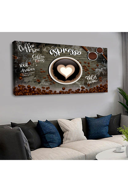 Kanvas Coffe Tablo